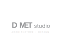 D MET studio architecture and design Logo
