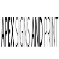 APEX SIGNS AND PRINT Logo