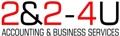 2&2-4U Accounting and Business services Logo