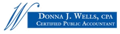 Donna J. Wells CPA Logo