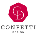 Confetti Design Logo