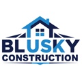 Blusky Home Construction Logo