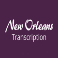 New Orleans Transcription Logo