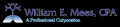 William E. Mees, CPA, PC Logo
