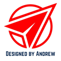 Designed by Andrew Logo