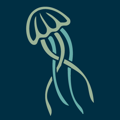 jellyfish design Logo