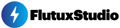 Flutux Studio Agency Logo