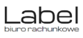 Biuro rachunkowe Label Logo