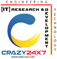 CRAZY24X7 IT RESEARCH AND DEVELOPMENT Logo