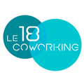 Le 18 Coworking Logo