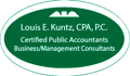 Louis E. Kuntz, CPA Logo