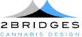 2Bridges Cannabis Design Logo