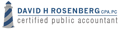 David H. Rosenberg CPA, PC Logo