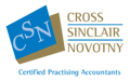 Cross Sinclair & Novotny Logo