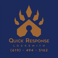Quick Response Locksmith Logo
