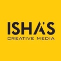 ISHA'S CREATIVE MEDIA Logo