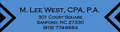 Lee West, CPA, P. A. Logo