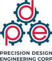 Precision Design Engineering Corporation Logo
