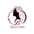 B Creations Floral Logo