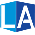 LA Heating and Air Conditioning Logo