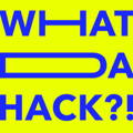 Whatdahack?! π¨βπ»π¦Ύ π§ βππΈπ Logo