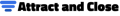 Attract and Close Logo