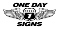 One Day Signs Logo
