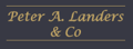Peter A. Landers & Co. Logo