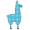 Blue Llama Media Logo