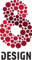 8 Design Logo