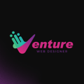 Venture Web Designer Logo