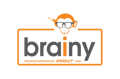 Brainy Print Logo