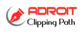 Adroit Clipping Path Logo