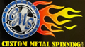 Custom Metal Spinning Logo