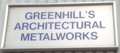 Greenhills Architectural Metalworks Logo
