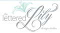 The Lettered Lily Design Studio Logo