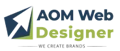 AOM Web Designer - Web Design & SEO Company Ahmedabad Logo