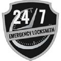 24/7 Emergency Locksmith Logo