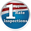 1st Rate Inspections Logo