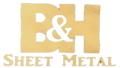 B & H Sheet Metal Logo