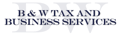 B & W Tax and Business Services Logo