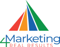 Marketing 4 Real Results Logo