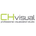 Professional 3D visualization studio "CHVISUAL" Logo