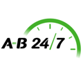 A-B 24/7 Event Transport Logo
