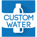 CustomWater.com Logo