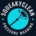 Squeaky Pressure Washing Logo