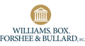 Williams, Box, Forshee & Bullard, P.C. Logo