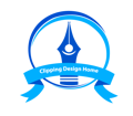 Clipping Design Home Logo