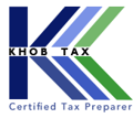 KHOB TAX SERVICES INC Logo