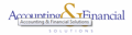 ACCOUNTING & FINANCIAL SOLUTIONS Logo